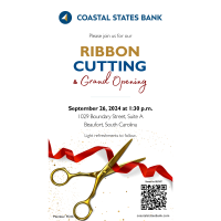 Ribbon Cutting for Coastal States Bank