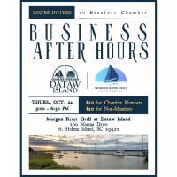 Business After Hours at Dataw Island Marina and Morgan River Grill