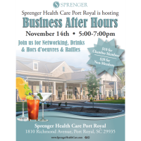 Business After Hours at Sprenger Health Care Port Royal