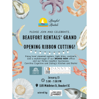 Ribbon Cutting for Beaufort Rentals