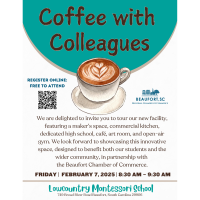 Coffee with Colleagues hosted by Lowcountry Montessori School