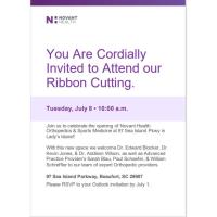 Ribbon Cutting for Novant