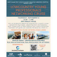 LYP Social hosted by Fripp Island Resort and Beaufort Memorial Hospital