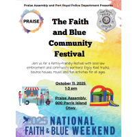 2025 National Faith and Blue Community Festival with Port Royal Police Department
