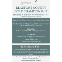 Beaufort County Golf Championship hosted by Fripp Island Resort and Cat Island Club
