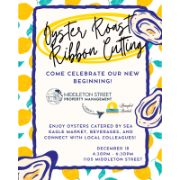 Ribbon Cutting and Oyster Roast for Middleton Street Property Management