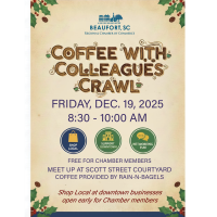Coffee with Colleagues Crawl in Downtown Beaufort