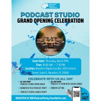 Ribbon Cutting for Beaufort Digital Corridor's Podcast Studio