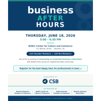 Business After Hours: Business Community Partnership