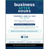 Business After Hours: Business Community Partnership