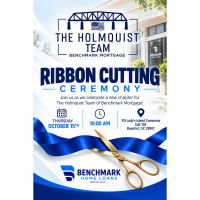 Ribbon Cutting: The Holmquist Team of Benchmark Mortgage