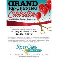 River Oaks Assisted Living Ribbon Cutting