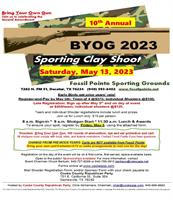 10th Annual BYOG 2023 Sporting Clay Shoot