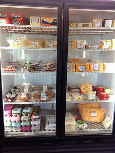Over 28 varieties of Wisconsin cheese available here at our store. 