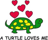 A Turtle Loves Me