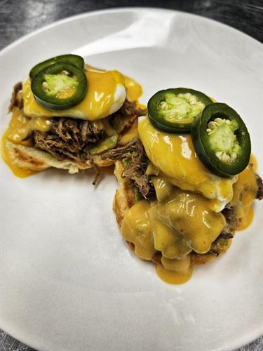 Mexican Eggs Benny