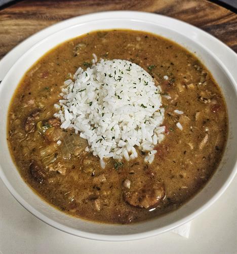 Duck & Sausage Gumbo