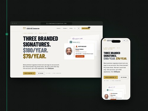 Simple Email Signature · simplemailsignature.com