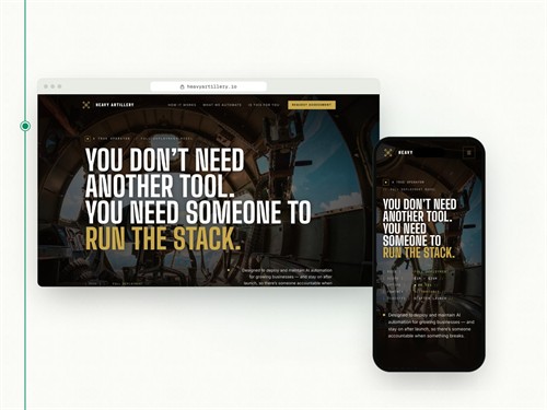 Heavy Artillery · heavyartillery.io