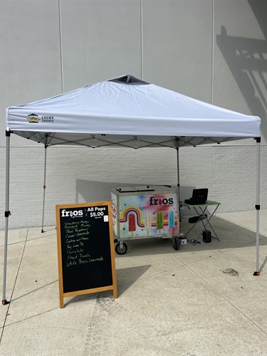 Small Cart setup for Indoors or Outdoors