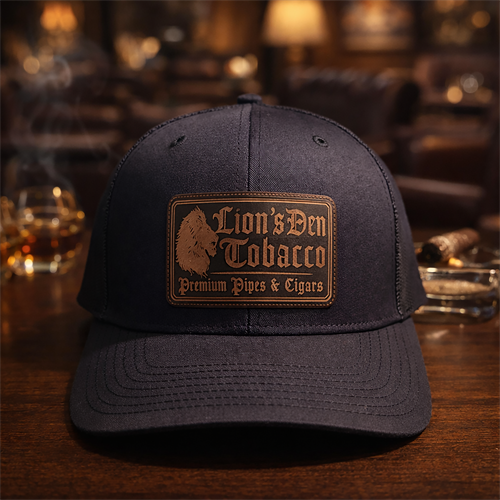 Custom leather patch headwear crafted to bring your brand to life with bold, premium detail.