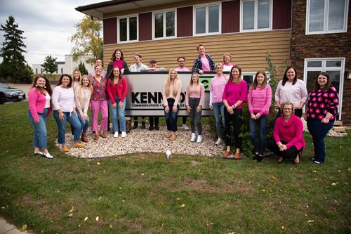 KennedyC team in pink