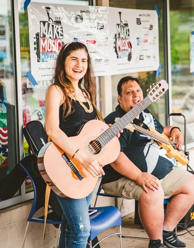 2019 Make Music Madison, Angela Puerta at Lakeview Library, credit Ben Zastrow
