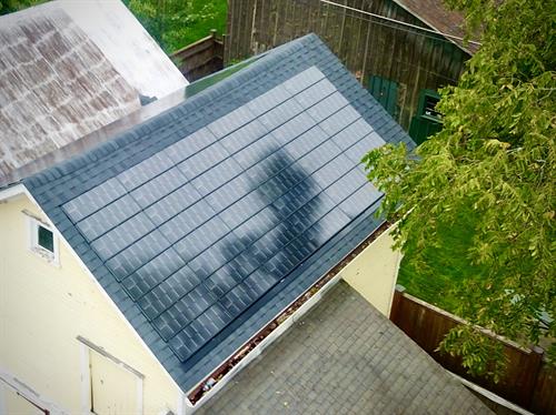 Solar shingles that blend right into the roofline while producing clean, reliable power for decades.