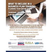 Learn How to Write a Business Plan - Virtual Training