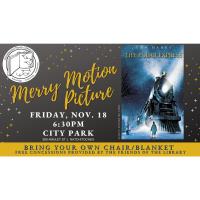 Rescheduled to Dec 16th Merry Motion Picture: Outdoor Movie 