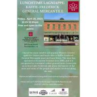 Lunchtime Lagniapppe:  Kaffie-Frederick General Mercantile