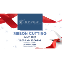 Be Inspired Counseling Ribbon Cutting & Open House