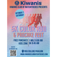 Kiwanis 5K Color Run & Pancake Fest