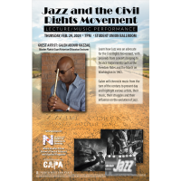 Jazz and the Civil Rights Movement Lecture/Performance
