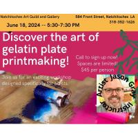 Discover the Art of Gelatin Plate Printmaking
