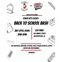 The Coach De Foundation - Back to School Bash