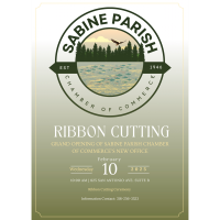 Sabine Parish Chamber of Commerce Ribbon Cutting