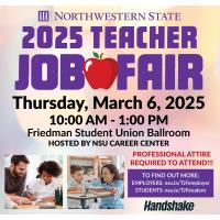 Northwestern State 2025 Teacher Job Fair