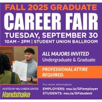 NSU Fall 2025 Graduate Career Fair