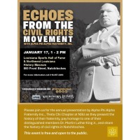 Echoes from the Civil Rights Movement with Alpha Phi Alpha Fraternity, Inc.