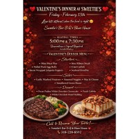 Valentine's Steak Night with Sweetie's Bar-B-Q