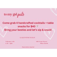 Galentines Cocktail Night at Mama's Blues Room