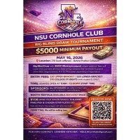 NSU Cornhole Club Big Blind Draw Tournament