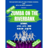 Mayor's Health & Fitness Council and Zeta Phi Beta Zumba on the Riverbank