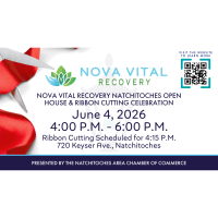 Nova Vital Recovery Natchitoches | Open House & Ribbon Cutting