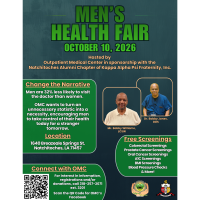 Men's Health Fair - Outpatient Medical Center