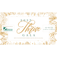 3rd Annual Thrive Gala Registration Opens