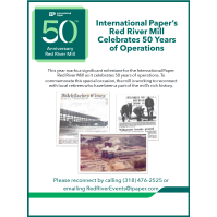 International Paper's Red River Mill Celebrates 50 Years of Operation