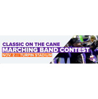 20 high school bands to take part in Classic on the Cane Marching Contest