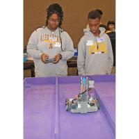 Students highlight software and hardware skills at NSU Robotics Competition 